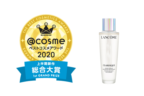 Cosmeベストコスメアワード 上半期新作べストコスメ 6月11日発表 大賞はランコム クラリフィック デュアル エッセンス ローション Istyle 株式会社アイスタイル